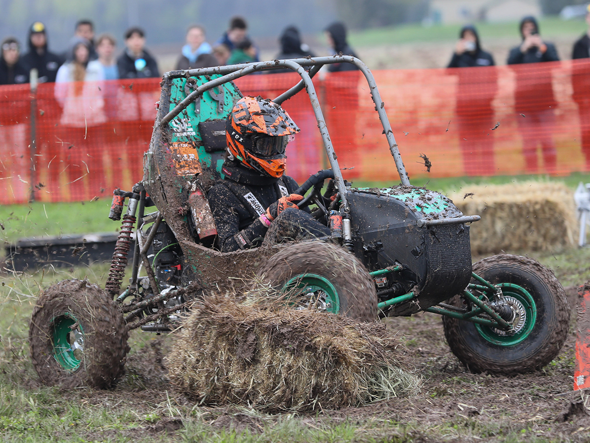 SAE Baja vehicle competing