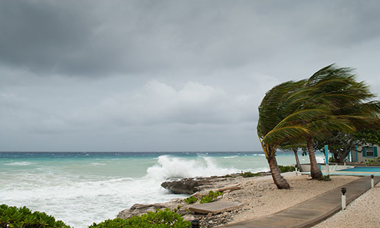 Hurricane in Jamaica 2025