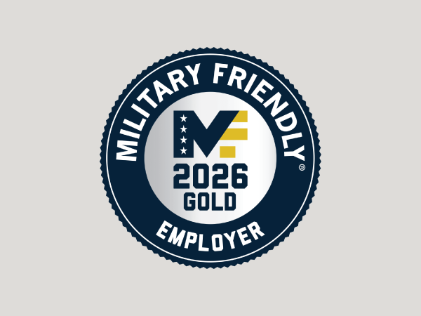 2026 Military Friendly Award logo