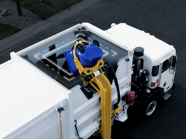 Contamination detection image with Oshkosh logo