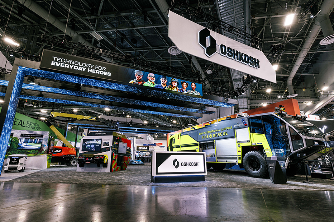 Oshkosh CES booth 2026